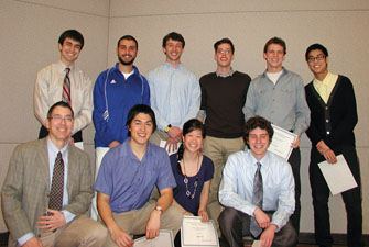 ChemE Scholarship Recipients 2011