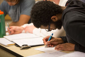 Students in lecture