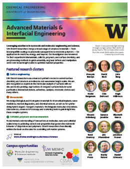 advanced materials flyer preview