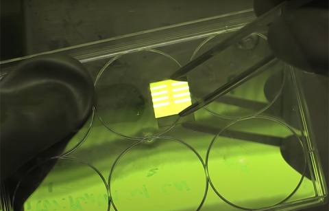 perovskite solar cell in the lab