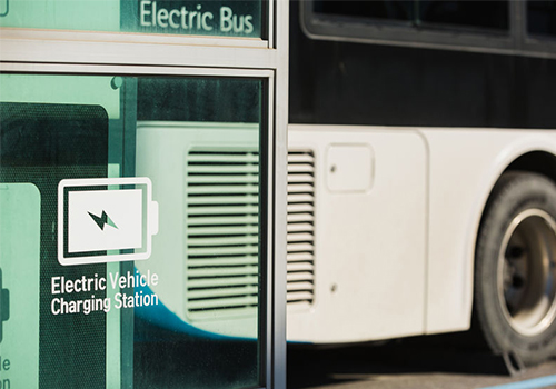 electric bus charging station
