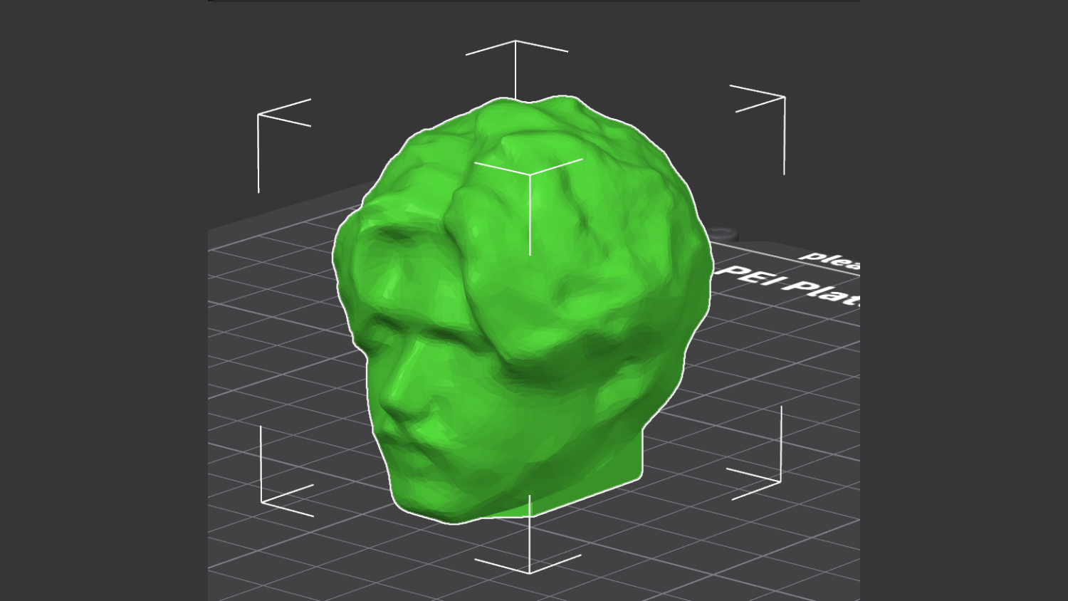 A model of the PEZ head in Creality.