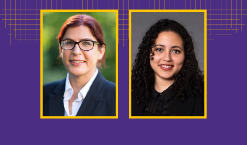 Lilo Pozzo and Nada Naser headshots