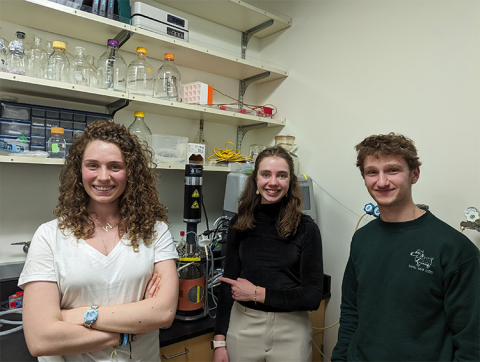Lidstrom Lab undergraduate researchers