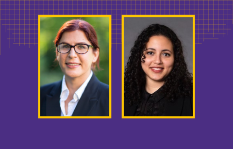 Lilo Pozzo and Nada Naser headshots