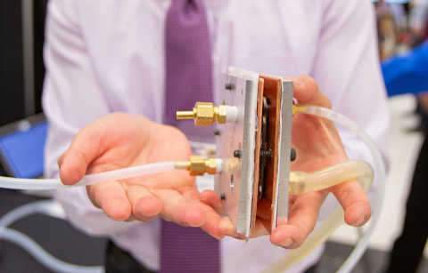 electrosolar oxygen prototype cell
