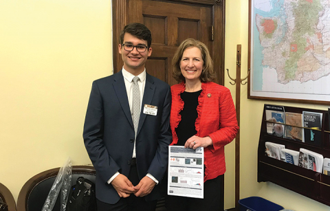 hugo with kim schrier